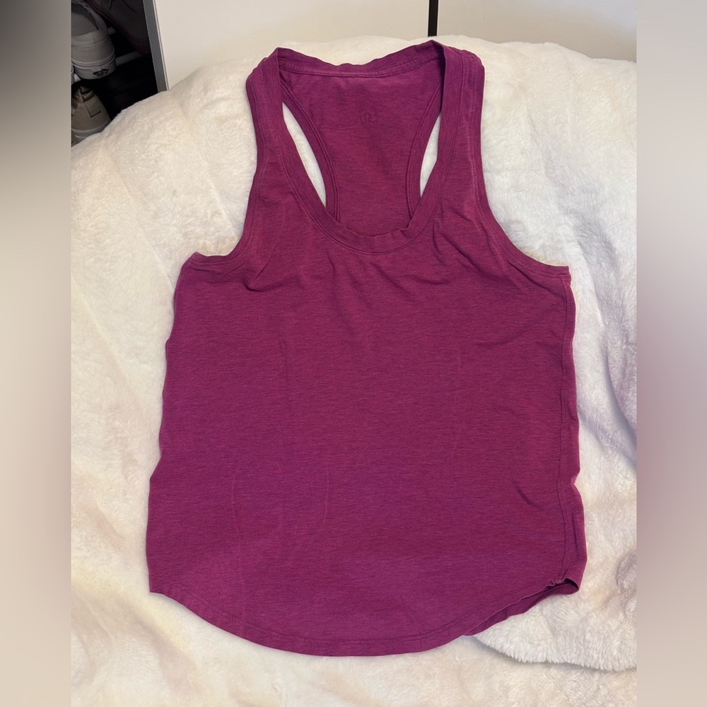 Lululemon Racer Back Pink Tank - Picture 2 of 5